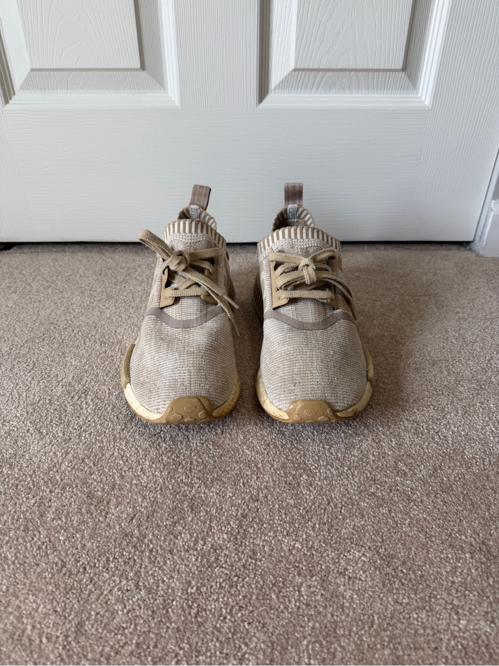 Adidas NMD R1 Linen Khaki Mens 9.5